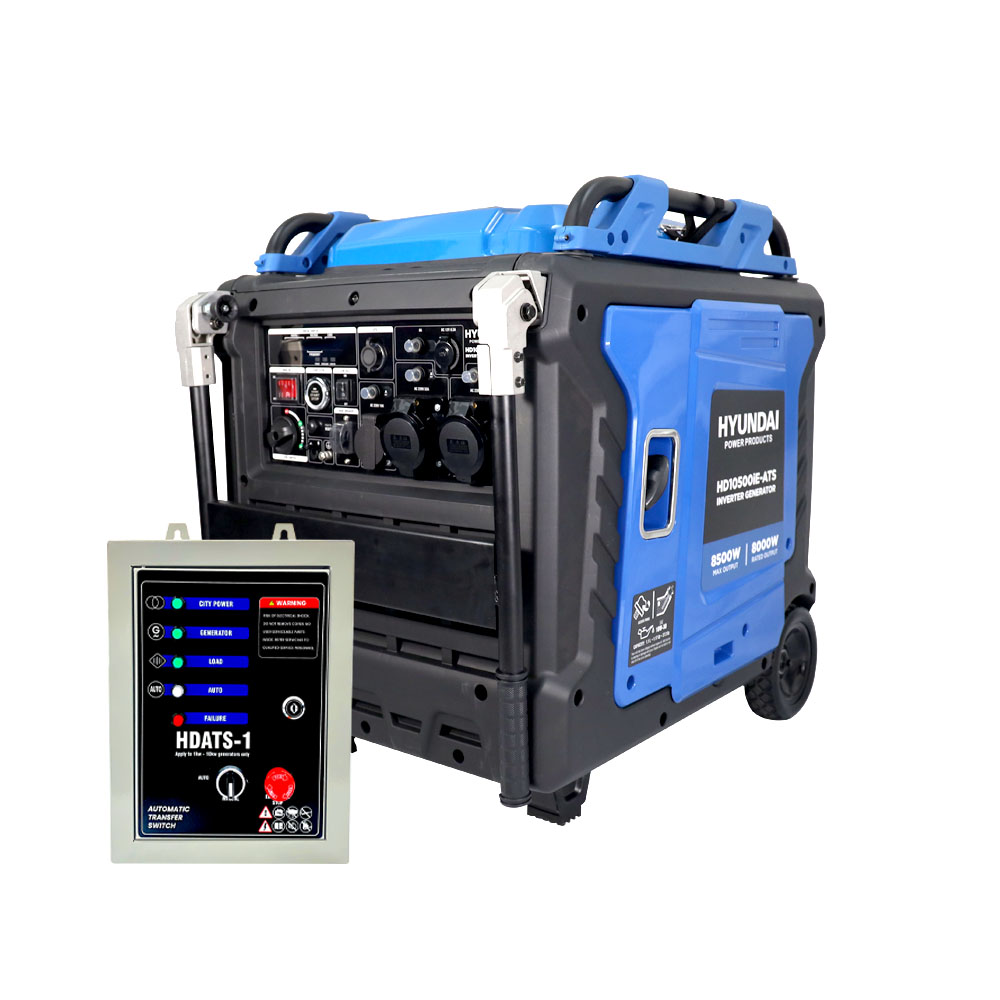 8.5 KW HYUNDAI Inverter Generator HD10500iE-ATS